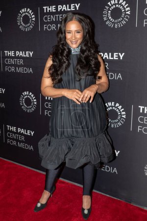 Photo for Shonda Rhimes Celebrates Queen Charlotte: A Bridgerton Story. May 04, 2023, New York, New York, USA: Golda Rosheuvel attends the celebrations of Queen Charlotte: A Bridgerton Story at The Paley Museum on May 04, 2023 - Royalty Free Image