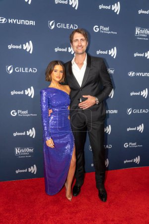 Photo for 34th Annual GLAAD Media Awards. May 13, 2023, New York, New York, USA: Maren Morris and Ryan Hurd attend the 2023 GLAAD Media Awards at New York Hilton Midtown on May 13, 2023 in New York City. - Royalty Free Image