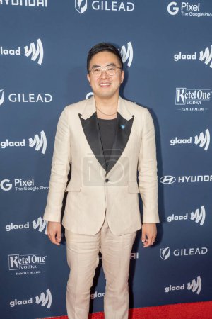 Photo for 34th Annual GLAAD Media Awards. May 13, 2023, New York, New York, USA: Bowen Yang attends the 2023 GLAAD Media Awards at New York Hilton Midtown on May 13, 2023 in New York City. - Royalty Free Image