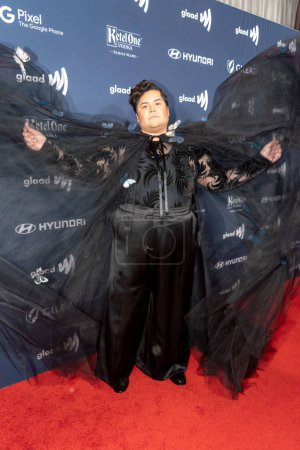 Photo for 34th Annual GLAAD Media Awards. May 13, 2023, New York, New York, USA: Harvey Guillen attends the 2023 GLAAD Media Awards at New York Hilton Midtown on May 13, 2023 in New York City. - Royalty Free Image