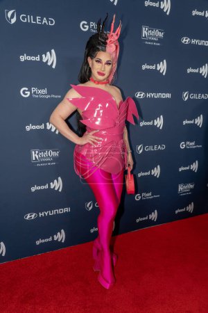 Photo for 34th Annual GLAAD Media Awards. May 13, 2023, New York, New York, USA: A guest attends the 2023 GLAAD Media Awards at New York Hilton Midtown on May 13, 2023 in New York City. - Royalty Free Image