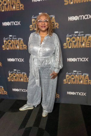 Photo for New York Premiere of Love TO LOVE YOU, DONNA SUMMER. May 18, 2023, New York, New York, USA: Lisa Cortes attends the HBO Documentary Films presents the new york premiere of Love TO LOVE YOU, DONNA SUMMER at The Edison Ballroom on May 18, 2023 - Royalty Free Image