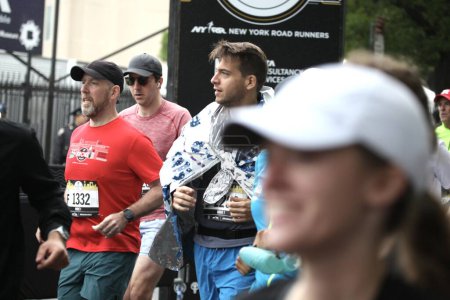 Téléchargez les photos : Demi-marathon de Brooklyn 13.1-Mile Race. 20 mai 2023, Brooklyn, New York, États-Unis : Le demi-marathon de Brooklyn qui est le plus grand demi-marathon aux États-Unis dans une tournée de 13,1 miles à travers le Borough of Kings - en image libre de droit
