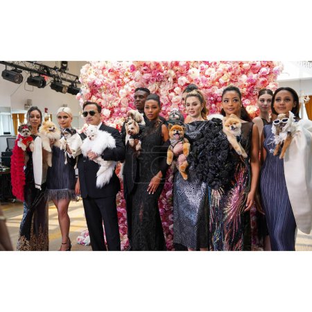 Photo for The First Annual Pet Gala in New York. May 22, 2023 , New York, USA: The First Annual Pet Gala by Anthony Rubio which is a charity-based and exclusive event where he showcased his new creations. The concept this year was based on celebrity outfits - Royalty Free Image