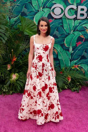 Photo for The 76th Annual Tony Awards. June 12, 2023, New York, New York, USA: Lea Michele attends The 76th Annual Tony Awards at United Palace Theater on June 11, 2023 in New York City. - Royalty Free Image