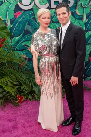 Photo for The 76th Annual Tony Awards. June 12, 2023, New York, New York, USA: Michelle Williams and Thomas Kail attend The 76th Annual Tony Awards at United Palace Theater on June 11, 2023 in New York City. - Royalty Free Image