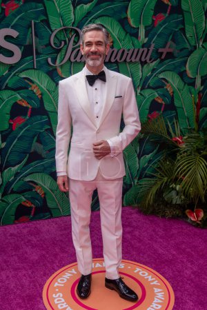 Photo for The 76th Annual Tony Awards. June 11, 2023, New York, New York, USA: Kevin Del Aguila attends The 76th Annual Tony Awards at United Palace Theater on June 11, 2023 in New York City. - Royalty Free Image