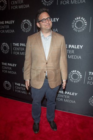 Photo for Discussion on Combating Antisemitism at The Paley Center for Media. June 15, 2023, New York, New York, USA: Moderator Jason Zinoman attends "Media's Role In Combating Antisemitism: Jewish Representation On Television" - Royalty Free Image