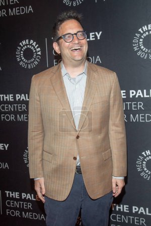 Photo for Discussion on Combating Antisemitism at The Paley Center for Media. June 15, 2023, New York, New York, USA: Moderator Jason Zinoman attends "Media's Role In Combating Antisemitism: Jewish Representation On Television" - Royalty Free Image
