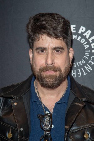 Photo for Discussion on Combating Antisemitism at The Paley Center for Media. June 15, 2023, New York, New York, USA: Actor Adam Goldberg attends "Media's Role In Combating Antisemitism: Jewish Representation On Television" - Royalty Free Image