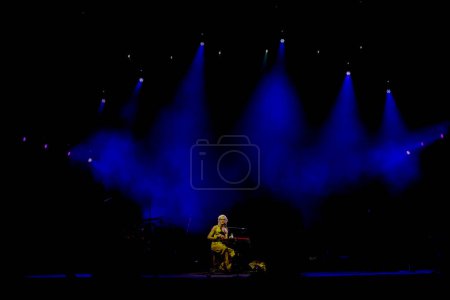 Photo for 2023 BRIC Celebrate Brooklyn! Jake Wesley Rogers. June 15, 2023, Brooklyn, New York, USA: The 2023 BRIC Celebrate Brooklyn concert featuring Jake Wesley Rogers,with the presence of fans at Lena Horne Bandshell in Prospect Park. - Royalty Free Image