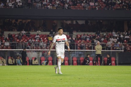 Photo for Sao Paulo (SP), Brazil 06/21/2023 - Match between Sao Paulo and Athletico-PR, valid for the 11th round of the Brazilian championship, on the night of this Wednesday, (21) , at Morumbi stadium. - Royalty Free Image