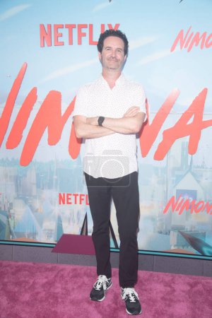 Photo for Netflix's Nimona New York Screening. June 24, 2023, New York, New York, USA: Robert Baird attends the New York Screening of Netflix's Nimona at AMC Lincoln Square Theater on June 24, 2023 in New York City. - Royalty Free Image