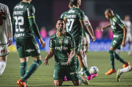 Photo for SAO PAULO (SP), 07/05/2023 - COPA DO BRASIL/SAO PAULO X PALMEIRAS - Luan during the match between Sao Paulo and Palmeiras, valid for the first leg of the quarterfinals of the 2023 Copa do Brasil football match, held at the stadium Cicero Pompeu - Royalty Free Image