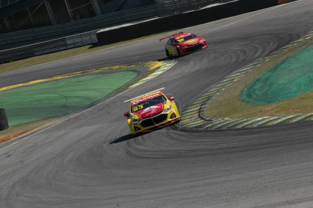 Photo for Sao Paulo (SP), 07/07/2023 - STOCK CAR/TREINO/SP - View of the Stock Car free practice sessions at the Interlagos Racetrack this Friday (7th) - Royalty Free Image
