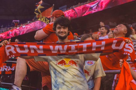 Photo for (SPO) 2023 MLS Regular Season: NY Red Bulls vs FC Cincinnati. July 12, 2023. Harrison, New Jersey, USA: Soccer match between NY Red Bulls and FC Cincinnati, valid for Major League Soccer (MLS) East Conference, at Red Bull Arena in Harrison - Royalty Free Image