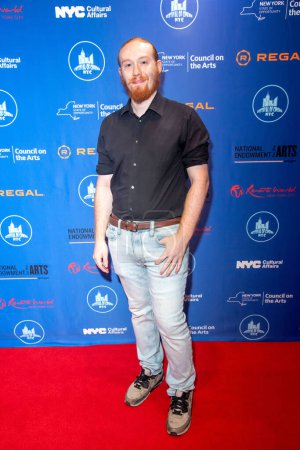 Photo for 2023 Festival Of Cinema NYC. August 5, 2023, New York, New York, USA: James Abrams attends the 2023 Festival Of Cinema NYC at the the Regal UA Midway theater, Forest Hills on August 5, 2023 in the Queens borough of New York City. - Royalty Free Image