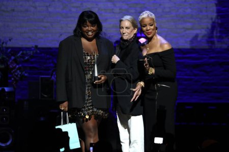 Foto de NYFW: HFR 16th Annual Fashion Show & Style Awards (en inglés). 05 de septiembre de 2023, Harlem, Nueva York, Estados Unidos: El 16º Desfile de Moda y Premios Anuales HFR durante el NYFW que tiene lugar en el Teatro Apollo en Harlem. - Imagen libre de derechos