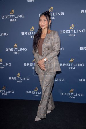 Photo for Breitling x Charlize Theron Navitimer For The Journey Launch. September 6, 2023, New York, New York, USA: Chloe Kim attends the Breitling x Charlize Theron Navitimer For The Journey Launch on September 06, 2023 - Royalty Free Image