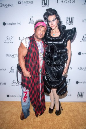 Photo for The Daily Front Row Fashion Media Awards 2023. September 8, 2023, New York, New York, USA: David Barton and Susanne Bartsch attend The Daily Front Row Fashion Media Awards 2023 at The Rainbow Room on September 08, 2023 in New York City. - Royalty Free Image