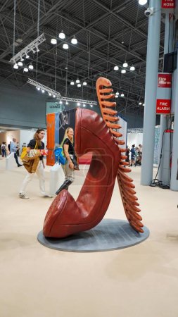 Photo for Highlights of The New York Armory Show 2023. September 10, 2023, New York, USA: Since 1994, The Armory Show, one of New York's biggest Art fairs, has continued to emerge as one to be reckoned with. - Royalty Free Image