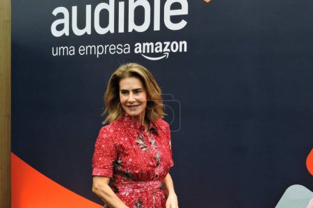 Foto de Sao Paulo (SP), 10 / 03 / 2023 - Amazon presentó su nueva aplicación de audiolibro, Audible. - Imagen libre de derechos