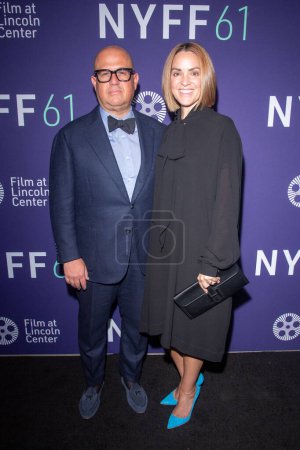 Photo for 61st New York Film Festival - Priscilla. October 06, 2023, New York, New York, USA: Youree Henley (L) attends the red carpet for Priscilla during the 61st New York Film Festival at Alice Tully Hall, Lincoln Center - Royalty Free Image