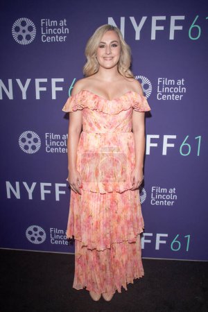Photo for 61st New York Film Festival - Priscilla. October 06, 2023, New York, New York, USA: Gwynne Phillips attends the red carpet for Priscilla during the 61st New York Film Festival at Alice Tully Hall, Lincoln Center - Royalty Free Image