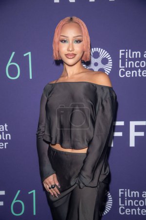 Photo for 61st New York Film Festival - Priscilla. October 06, 2023, New York, New York, USA: Tao Limlapdee attends the red carpet for Priscilla during the 61st New York Film Festival at Alice Tully Hall, Lincoln Center - Royalty Free Image