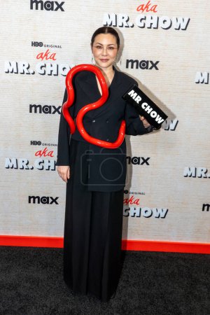 Photo for AKA MR. CHOW Film Premiere. October 12, 2023, New York, New York, USA: China Chow attends the aka MR. CHOW Film Premiere at The Museum of Modern Art on October 12, 2023 in New York City. - Royalty Free Image