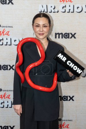 Photo for AKA MR. CHOW Film Premiere. October 12, 2023, New York, New York, USA: China Chow attends the aka MR. CHOW Film Premiere at The Museum of Modern Art on October 12, 2023 in New York City. - Royalty Free Image