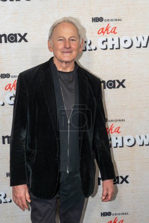 Photo for AKA MR. CHOW Film Premiere. October 12, 2023, New York, New York, USA: Victor Garber attends the aka MR. CHOW Film Premiere at The Museum of Modern Art on October 12, 2023 in New York City. - Royalty Free Image
