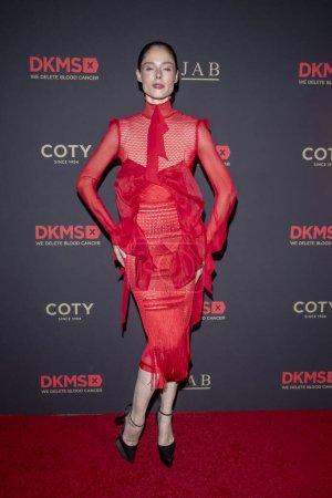 Photo for DKMS Gala 2023. October 19, 2023, New York, New York, USA: Coco Rocha attends the DKMS Gala 2023 at The Cipriani Wall Street on October 19, 2023 in New York City. - Royalty Free Image