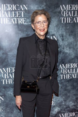 Photo for October 24, 2023 - New York, USA: Annette Bening attends the American Ballet Theatre Fall Gala at David H. Koch Theater at Lincoln Center on October 24, 2023 in New York City. - Royalty Free Image