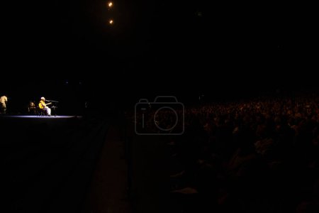 Foto de BARCELONA (España), 28 / 10 / 2023 - El cantante brasileño Gilberto Gil realiza este sábado el Aquele Abracao Tour en Barcelona (28). - Imagen libre de derechos