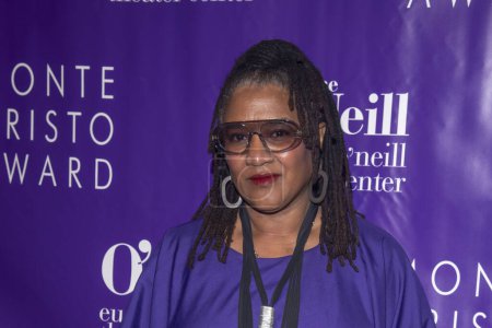 Photo for November 6, 2023 - New York, USA: Lynn Nottage attends the Eugene O'Neill Theatre Center Hosting The 22nd Monte Cristo Award Honoring Lynn Nottage - Royalty Free Image