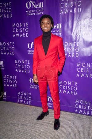 Photo for November 6, 2023 - New York, USA: Ilario Grant attends the Eugene O'Neill Theatre Center Hosting The 22nd Monte Cristo Award Honoring Lynn Nottage - Royalty Free Image