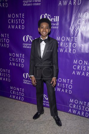 Photo for November 6, 2023 - New York, USA: Max Chambers attends the Eugene O'Neill Theatre Center Hosting The 22nd Monte Cristo Award Honoring Lynn Nottage - Royalty Free Image