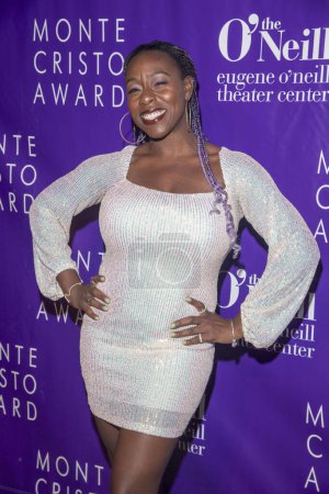 Photo for November 6, 2023 - New York, USA:  Bre Jackson attends the Eugene O'Neill Theatre Center Hosting The 22nd Monte Cristo Award Honoring Lynn Nottage - Royalty Free Image