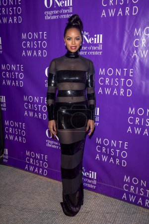 Photo for November 6, 2023 - New York, USA: Krystal Joy Brown attends the Eugene O'Neill Theatre Center Hosting The 22nd Monte Cristo Award Honoring Lynn Nottage - Royalty Free Image