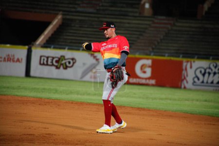 Foto de MARACAIBO (Venezuela), 14 / 11 / 2023 - Juego de béisbol - Imagen libre de derechos