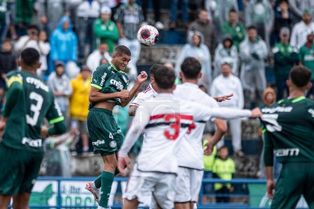 Photo for Santo Andre (SP), 11/25/2023 - PAULISTA SUB-20/PALMEIRAS , in Santo Andre-SP, this Saturday, November 25, 2023. - Royalty Free Image