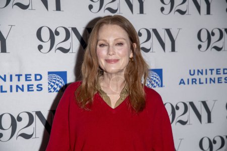 Photo for Netflix's May December Special Screening. November 30, 2023, New York, New York, USA: Julianne Moore attends Netflix's May December Special Screening at The 92nd Street Y on November 30, 2030 in New York City. - Royalty Free Image