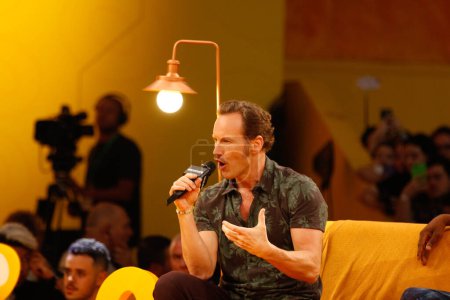 Photo for SAO PAULO (SP), 12/03/2023 - CCXP23/FESTIVAL/SP/VARIEDADES - In the photo, actor Patrick Wilson, promoting the film Aquaman 2, at the tenth edition of CCXP 2023, a Geek event held at Expo Sao Paulo, in Brazil. Sunday, December 3rd. - Royalty Free Image