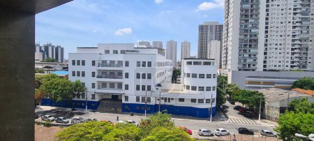 Photo for SAO PAULO (SP), 12/29/2023 - FACADA/FUNDACAO CASA/SP - The Fundacao Casa building in Bras, Sao Paulo, which houses juvenile offenders with a population of 19,500 inmates who will not spend the end of the year at home. - Royalty Free Image