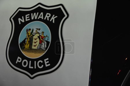 Photo for Shooting investigation in Newark, New Jersey. January 4, 2024, Newark, New Jersey, USA: Several people were reported suffering from gunshot wounds and fatalities were reported in a shooting near El Eden Grocery store - Royalty Free Image