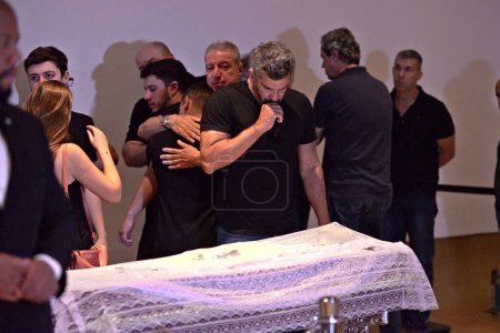 Foto de RIO DE JANEIRO (RJ), Brasil 01 / 07 / 2024 Funeral para el ex jugador y ex entrenador de la selección brasileña, Zagallo. El cuerpo de Mario Jorge Lobo Zagallo fue enterrado este domingo (7) - Imagen libre de derechos