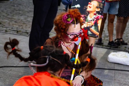 Téléchargez les photos : Rio de Janeiro (RJ), Brésil 01 / 12 / 2024 - Des cyclistes de toutes les régions du pays et de l'étranger effectueront des "promenades à vélo" ce vendredi (12), en l'honneur de Julieta Hernandez, artiste de cirque vénézuélienne - en image libre de droit