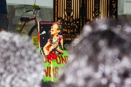 Téléchargez les photos : Rio de Janeiro (RJ), Brésil 01 / 12 / 2024 - Des cyclistes de toutes les régions du pays et de l'étranger effectueront des "promenades à vélo" ce vendredi (12), en l'honneur de Julieta Hernandez, artiste de cirque vénézuélienne - en image libre de droit