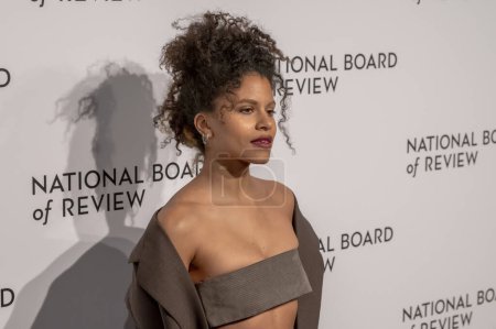 Photo for 2024 National Board of Review Awards Gala. January 11, 2024, New York, New York, USA: Zazie Beetz attends the 2024 National Board of Review Gala at Cipriani 42nd Street on January 11, 2024 in New York City. - Royalty Free Image